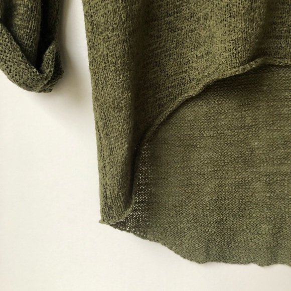 H&M Divided Green Loose Knit Sweater - Picture 3 of 6